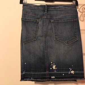 Denim skirt